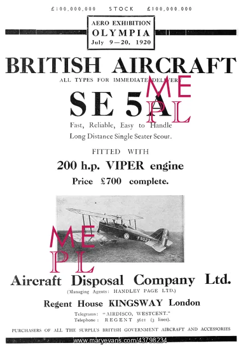 : ADC Aircraft - Airdisco - The Aircraft : ADC Aircraft - Airdisco - The Aircraft