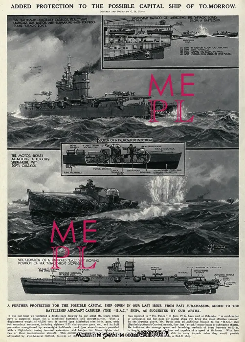 : Added protection for warship by G. H. Davis : Added protection for warship by G. H. Davis