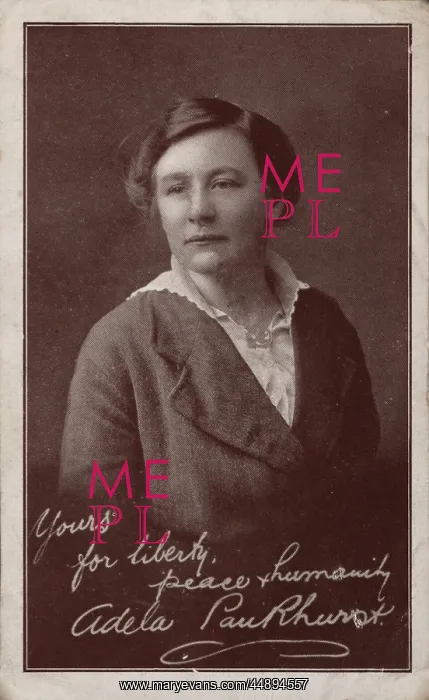 : Adela Pankhurst Suffragette : Adela Pankhurst Suffragette