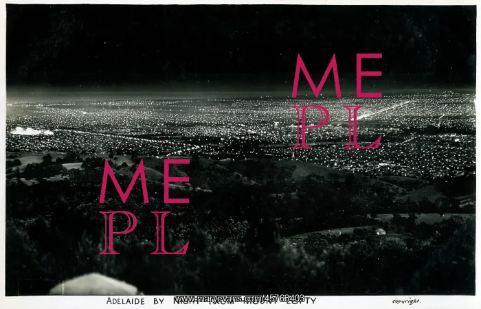  : Adelaide, South Australia by Night - viewed from Mount Lofty