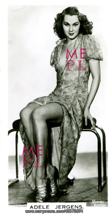 : Adele Jergens, American actress : Adele Jergens, American actress
