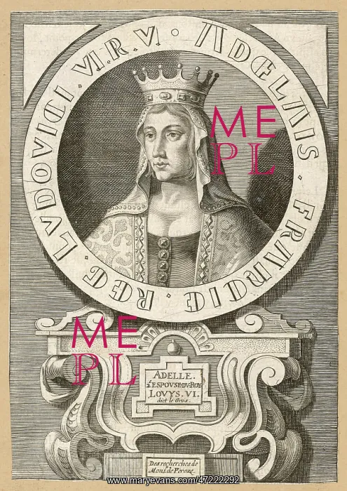  : ADELE, Q OF LOUIS VI