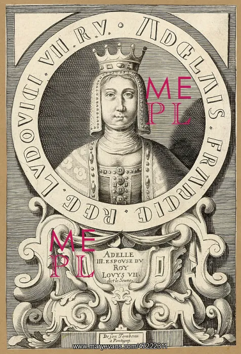  : ADELE, Q OF LOUIS VII