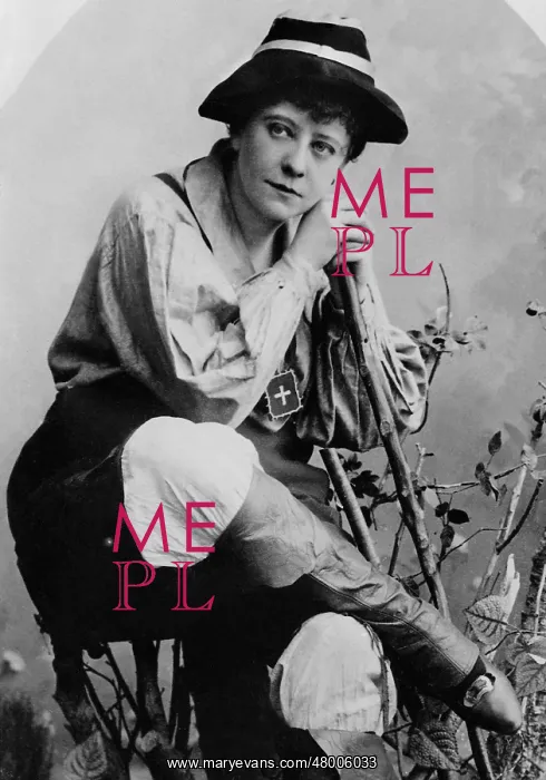 : Adele Sandrock in the role of Matheo Falcone, 1898 : Adele Sandrock in the role of Matheo Falcone, 1898