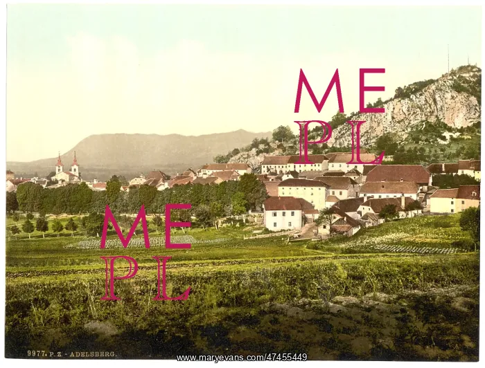 : Adelsberg, general view, Carniola, Austro-Hungary : Adelsberg, general view, Carniola, Austro-Hungary