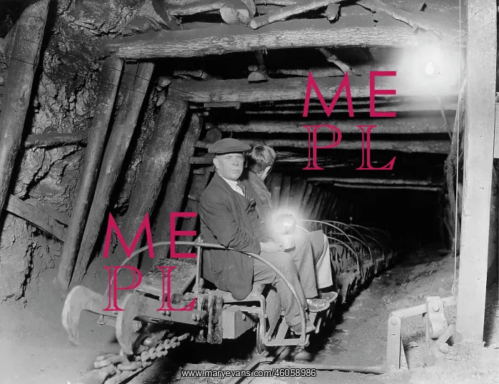  : Mine adit with track vehicle