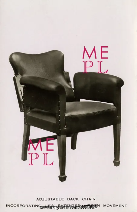 : Adjustable back chair with hidden movement : Adjustable back chair with hidden movement