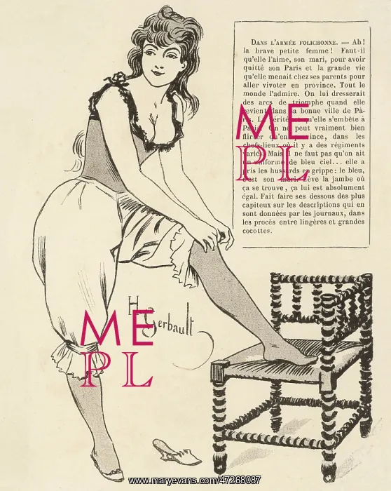 : Adjusting Her Stockings : Adjusting Her Stockings