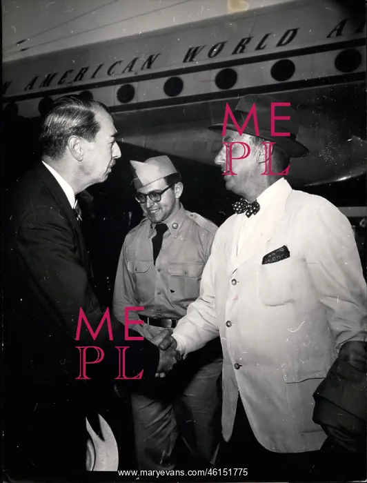 : Adlai Stevenson on visit to Frankfurt, Germany : Adlai Stevenson on visit to Frankfurt, Germany