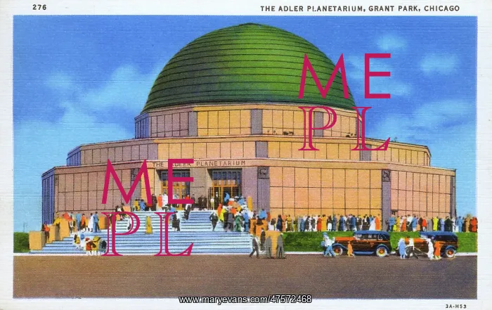 : The Adler Planetarium, Grant Park, Chicago : The Adler Planetarium, Grant Park, Chicago