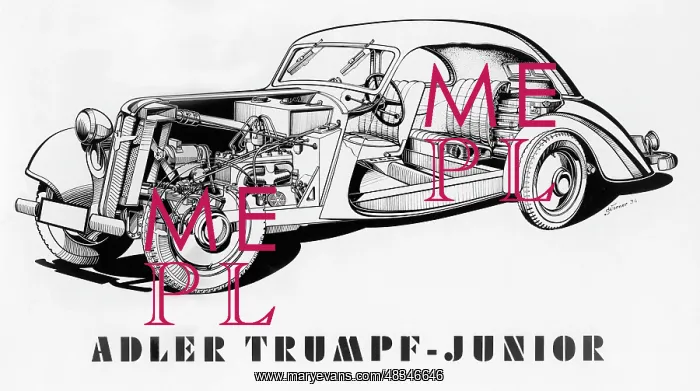: Adler Trumpf Junior, 1936 : Adler Trumpf Junior, 1936
