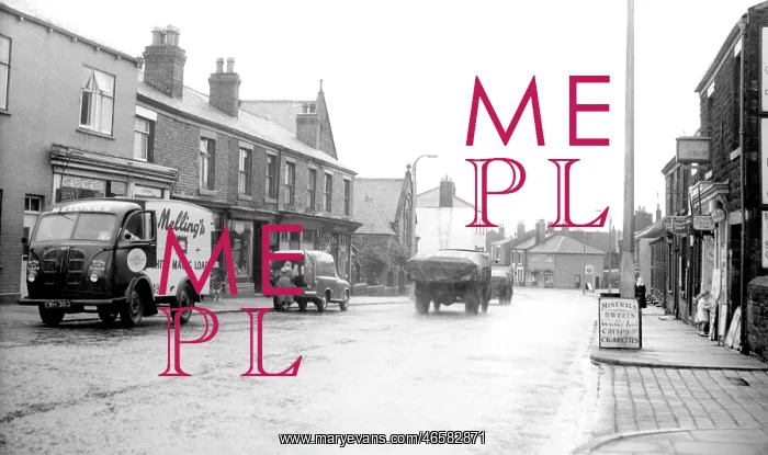  : Adlington, Market Street c1955