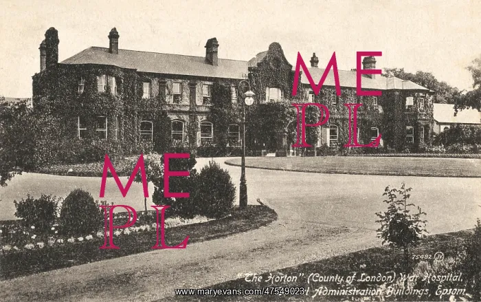 : Administration Building, Horton War Hospital, Epsom : Administration Building, Horton War Hospital, Epsom