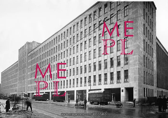 : Administration building of the Karstadt Group, 1931 : Administration building of the Karstadt Group, 1931