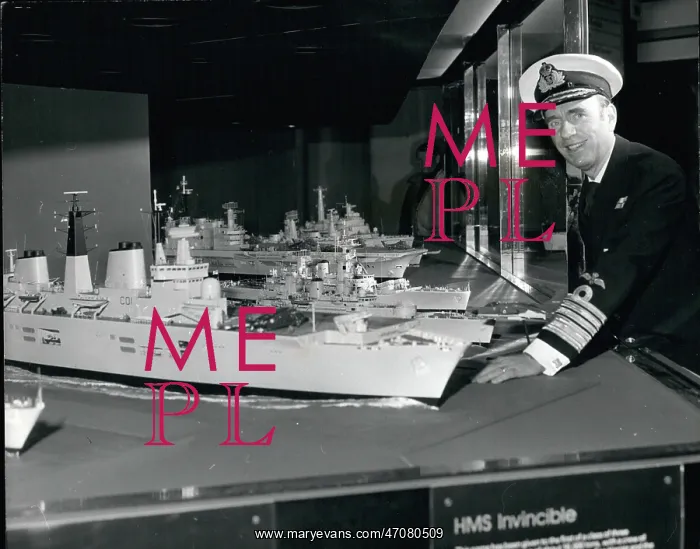 : Admiral Lygo at Ideal Home Exhibition : Admiral Lygo at Ideal Home Exhibition