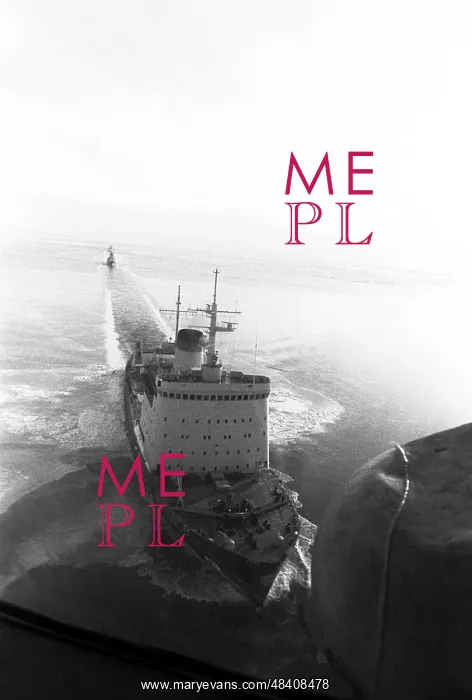 : Admiral Makarov nuclear-powered icebreaker, 1981 : Admiral Makarov nuclear-powered icebreaker, 1981
