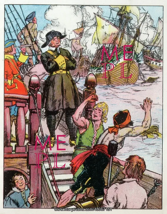 : Admiral Robert Blake defeats Dutch Fleet at Goodwin Sands : Admiral Robert Blake defeats Dutch Fleet at Goodwin Sands