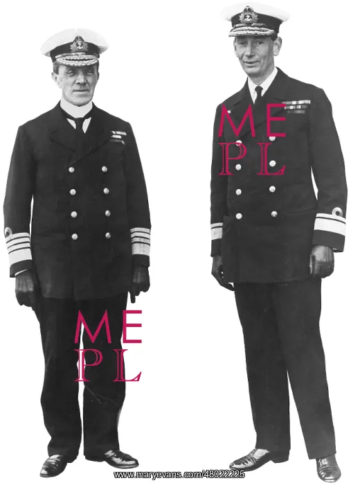 : Admiral Sturdee and Rear Admiral Roger Keyes : Admiral Sturdee and Rear Admiral Roger Keyes