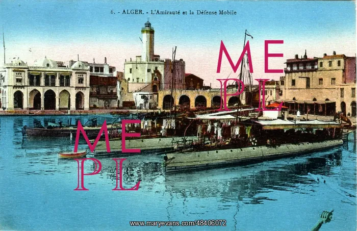 : The Admiralty and the Mobile Defense, Alger - Algiers : The Admiralty and the Mobile Defense, Alger - Algiers