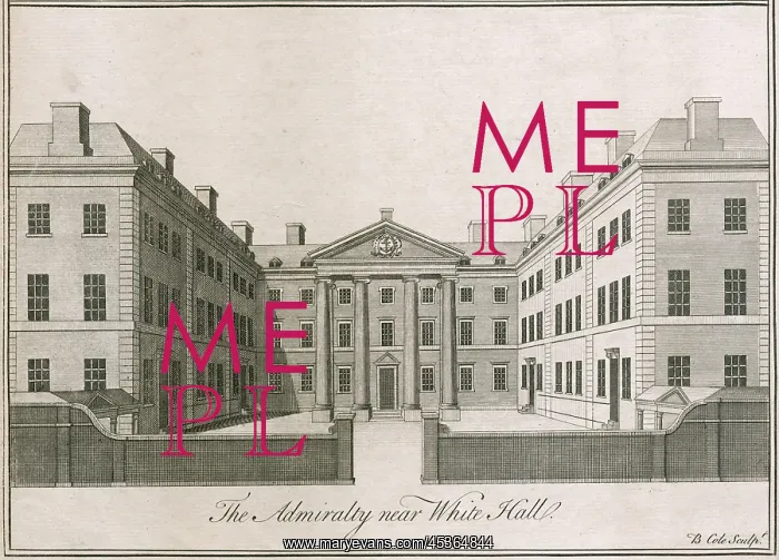 : The Admiralty, Whitehall 1750s : The Admiralty, Whitehall 1750s