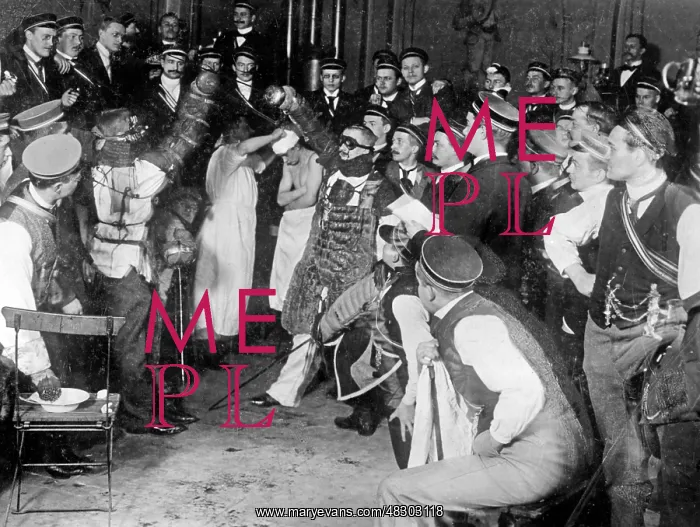: Admission to a fraternity, 1911 : Admission to a fraternity, 1911