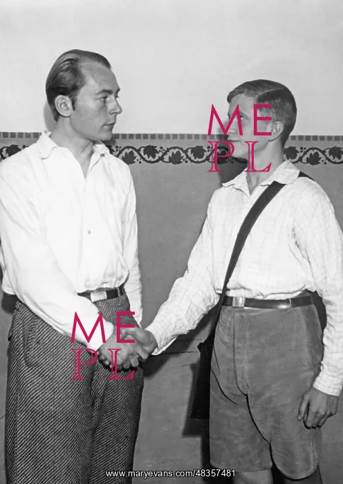 : Admission to the Youth Group, 1931 : Admission to the Youth Group, 1931