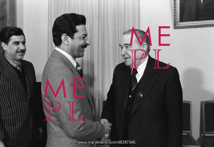 : Adnan Hussein visits USSR : Adnan Hussein visits USSR