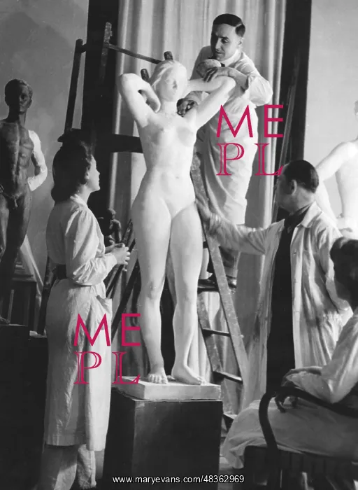 : Adolf Abel with colleagues, 1943 : Adolf Abel with colleagues, 1943