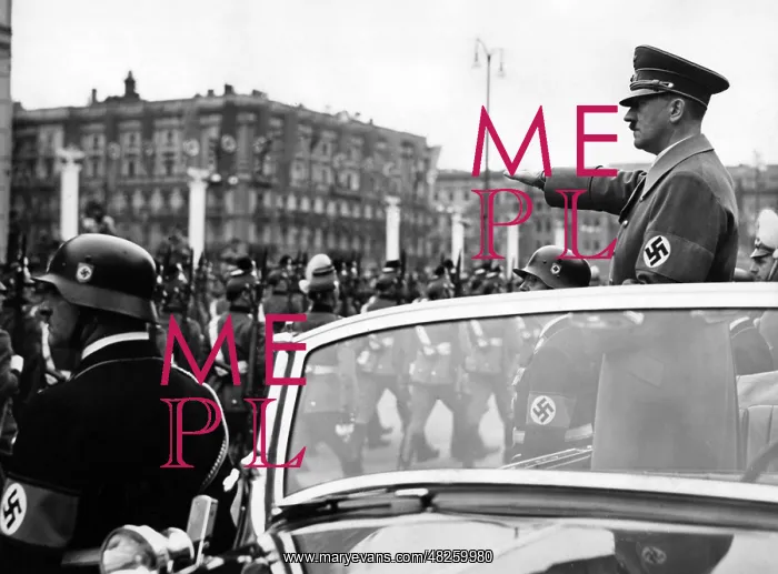 : Adolf Hitler on his 50th birthday, 1939 : Adolf Hitler on his 50th birthday, 1939