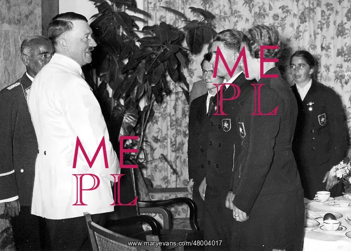 : Adolf Hitler with others on 50th birthday, Berlin : Adolf Hitler with others on 50th birthday, Berlin