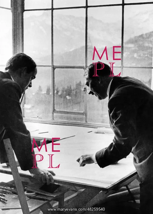 : Adolf Hitler with Albert Speer, 1939 : Adolf Hitler with Albert Speer, 1939