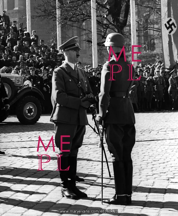 : Adolf Hitler during the annexation of Austria : Adolf Hitler during the annexation of Austria