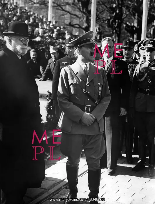 : Adolf Hitler during the annexation of Austria : Adolf Hitler during the annexation of Austria