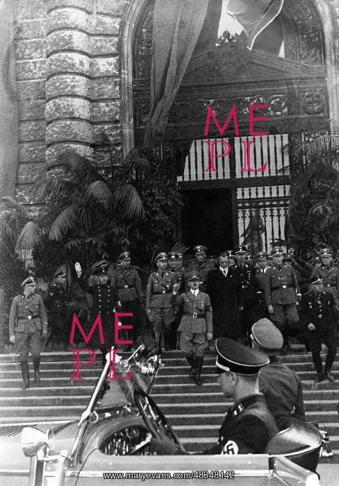 : Adolf Hitler during the annexation of Austria : Adolf Hitler during the annexation of Austria