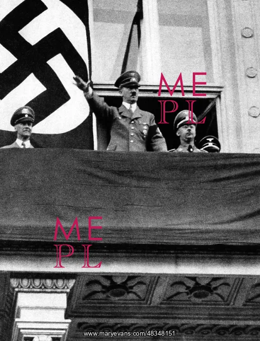 : Adolf Hitler during the annexation of Austria : Adolf Hitler during the annexation of Austria