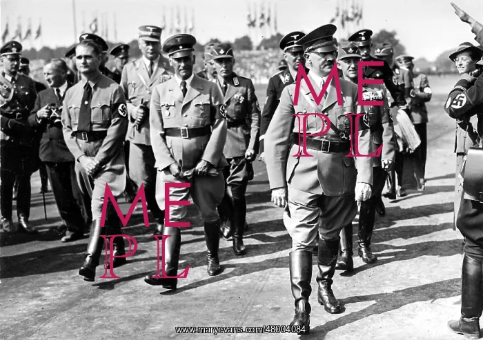 : Adolf Hitler arrives at Nuremberg Rally : Adolf Hitler arrives at Nuremberg Rally