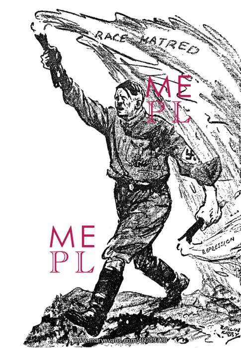 : Adolf Hitler, The Arsonist, 23.3.1933 : Adolf Hitler, The Arsonist, 23.3.1933