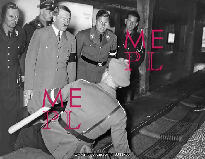 : Adolf Hitler with Baldur von Schirach, 1930s : Adolf Hitler with Baldur von Schirach, 1930s