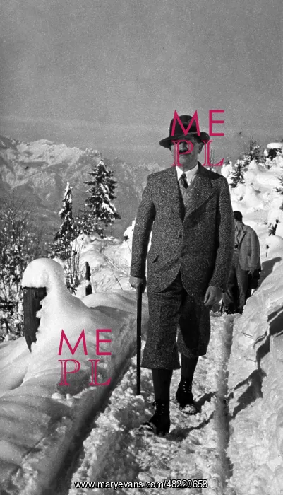 : Adolf Hitler in the Bavarian Alps, 1936 : Adolf Hitler in the Bavarian Alps, 1936