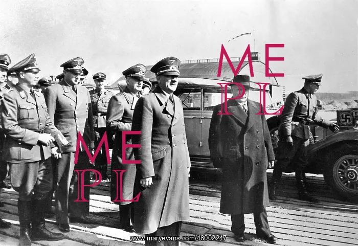 : Adolf Hitler and Benito Mussolini 1943 : Adolf Hitler and Benito Mussolini 1943