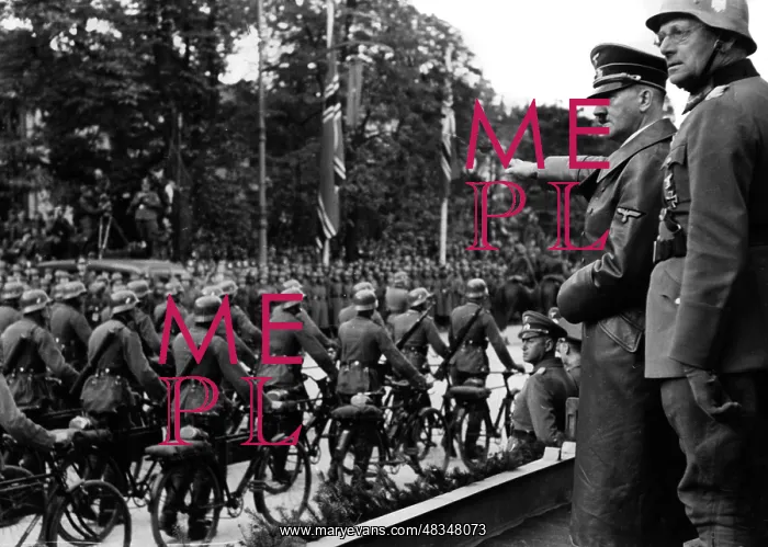 : Adolf Hitler on his birthday, 1939 : Adolf Hitler on his birthday, 1939