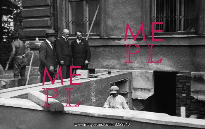 : Adolf Hitler at the Brown House, 1930 : Adolf Hitler at the Brown House, 1930