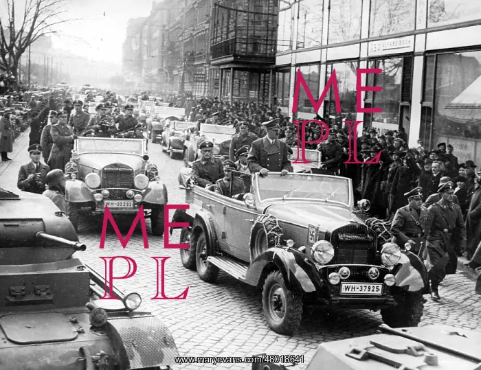 : Adolf Hitler in Bruenn / Czechoslovakia, 1939 : Adolf Hitler in Bruenn / Czechoslovakia, 1939