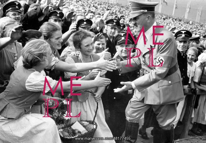 : Adolf Hitler on the Bueckeberg, 1937 : Adolf Hitler on the Bueckeberg, 1937