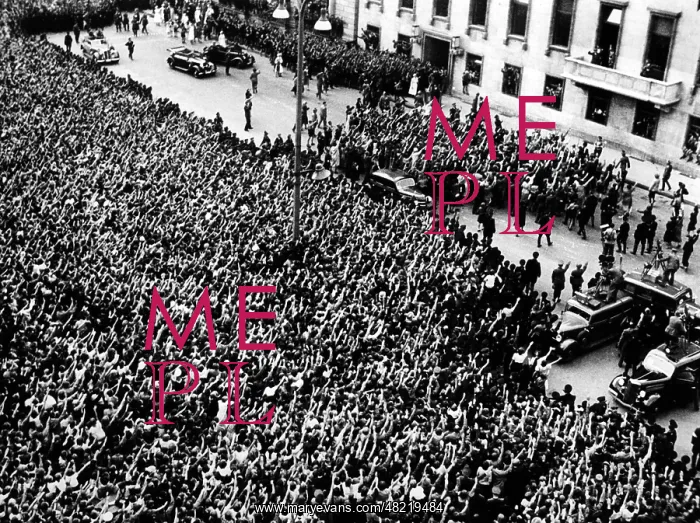  : Adolf Hitler is celebrated after the Munich conference