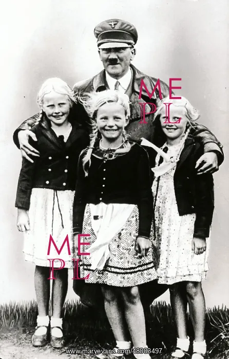 : Adolf Hitler with three children, 1936 : Adolf Hitler with three children, 1936