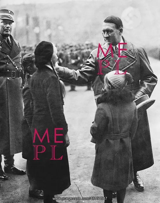 : Adolf Hitler with children, 1936 : Adolf Hitler with children, 1936
