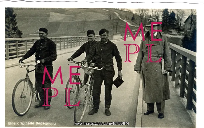 : Adolf Hitler with three chimney sweeps : Adolf Hitler with three chimney sweeps