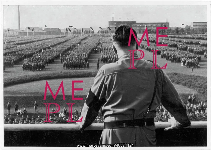  : Adolf Hitler at Dortmund Rally