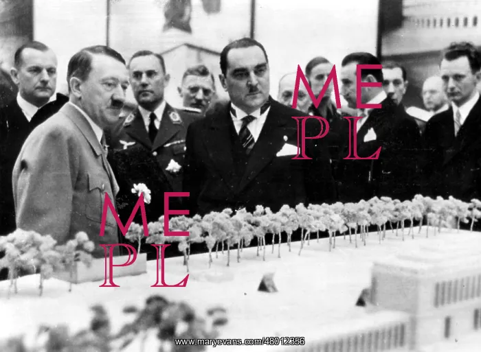 : Adolf Hitler with Dr. Stojadinowitsch : Adolf Hitler with Dr. Stojadinowitsch